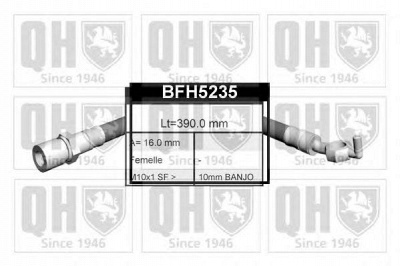 QUINTON HAZELL bfh5235 -  Тормозной шланг